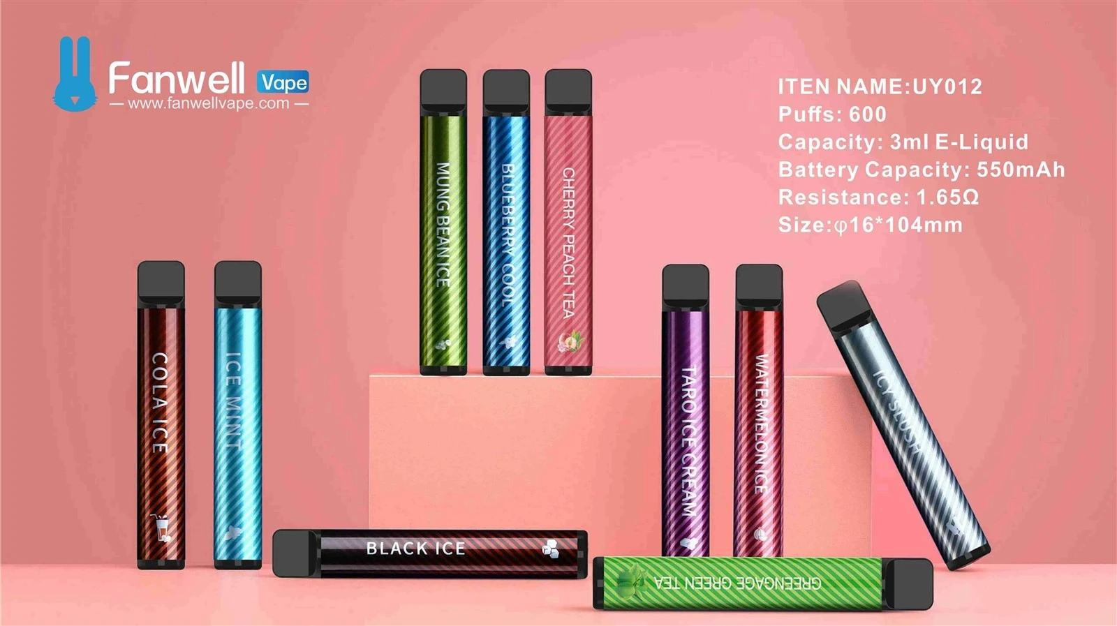 Disposable electronic cigarette 600 puffs Disposable electronic cigarette 600 puffs